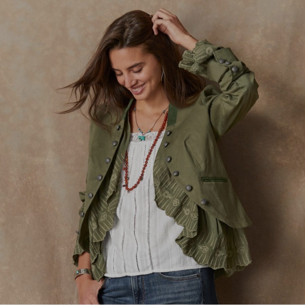 Sundance Caroline Ruffle Jacket * NO LONGER AVAILABLE *